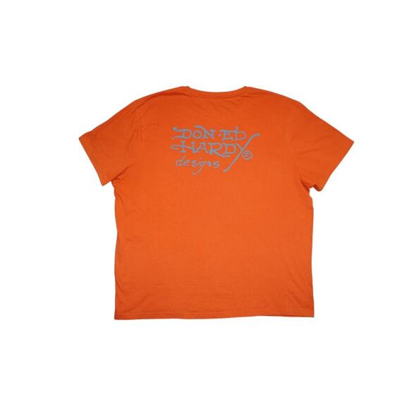 Ed Hardy Snake & Skull Graphic Tee – Size XL – Don Ed Hardy Tattoo Y2K Style - Picture 4 of 4